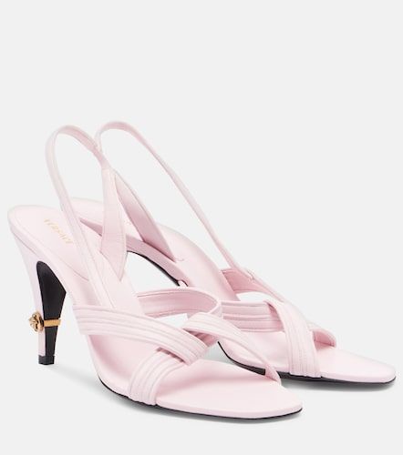 Gianni Medusa leather slingback sandals - Versace - Modalova