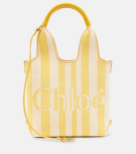 Stripy Mini jacquard top-handle bag - Chloe - Modalova