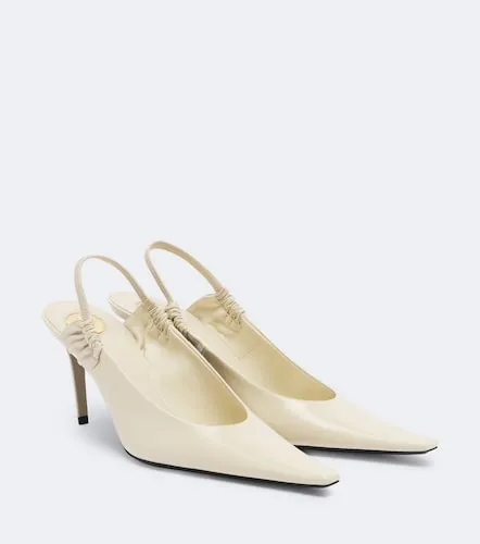 Anne-Marie leather slingback pumps - Saint Laurent - Modalova