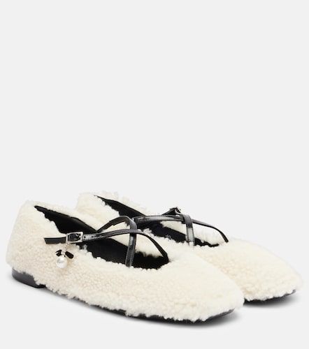 Eleri shearling ballet flats - Jimmy Choo - Modalova