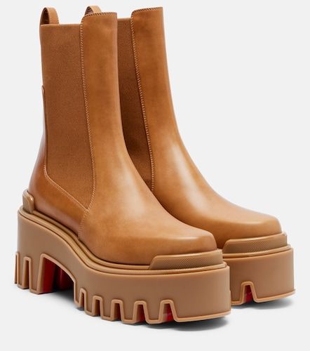 Botas chelsea Marchacroche de piel - Christian Louboutin - Modalova