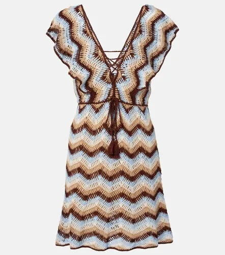 Vestido corto Melissa de croché de algodón - Anna Kosturova - Modalova