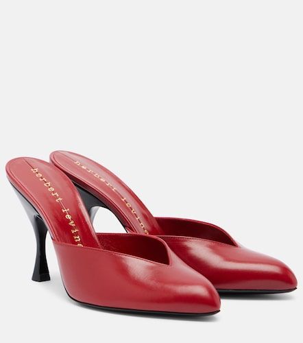 Sitting Pretty leather mules - Herbert Levine - Modalova
