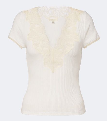 Dôen T-shirt Nalia in misto cotone pointelle - Doen - Modalova