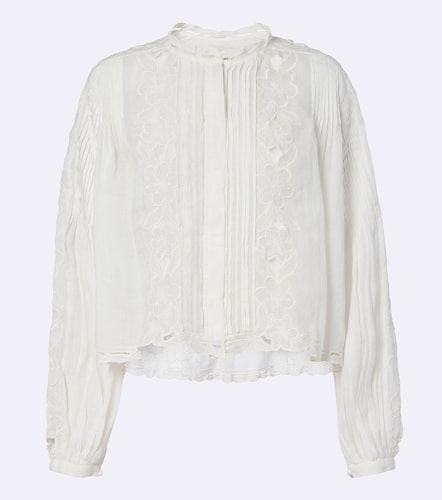 Blusa Rubra in ramiè sangallo - Isabel Marant - Modalova
