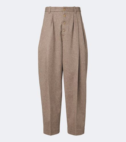 Fernando virgin wool barrel-leg pants - Jacquemus - Modalova