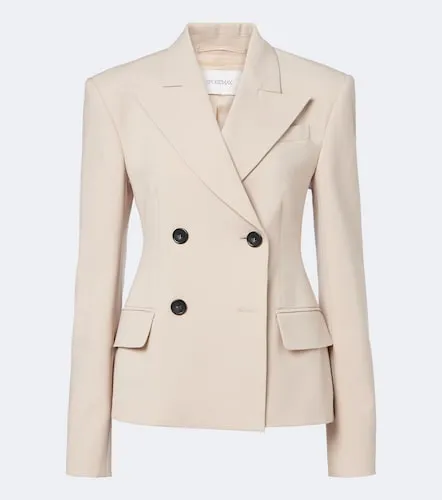 Double-breasted wool-blend blazer - Sportmax - Modalova