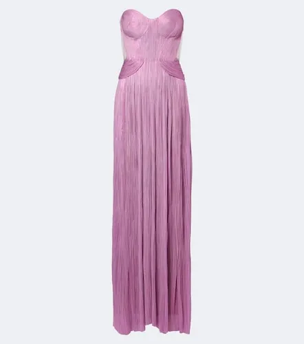 Kamina metallic silk corset gown - Maria Lucia Hohan - Modalova