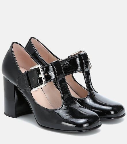 Miu miu black store pumps