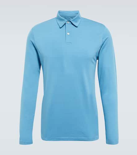 Ramsey 4 cotton-blend piquÃ© polo shirt - Derek Rose - Modalova