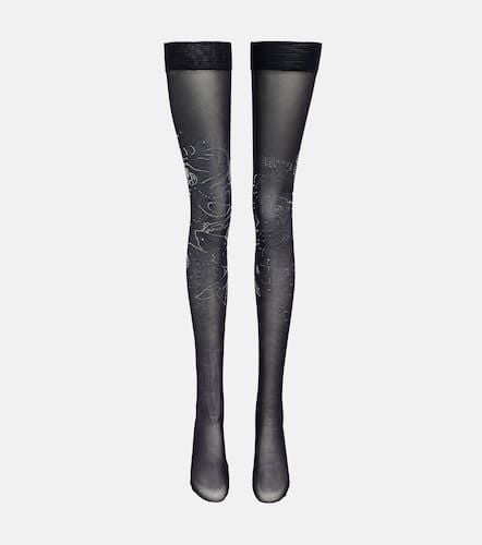 Crystal-embellished tights - Jean Paul Gaultier - Modalova