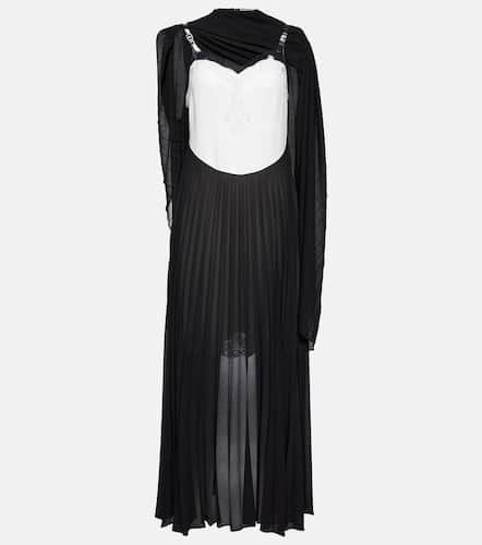 Mrs Robinson lac-trimmed midi dress with cape - Christopher Kane - Modalova