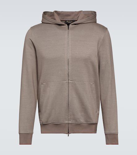 Cairns cotton and linen hoodie - Loro Piana - Modalova