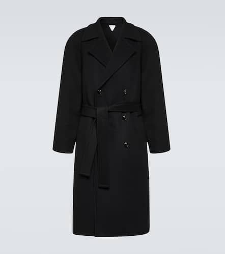 Double-breasted wool and cashmere coat - Bottega Veneta - Modalova