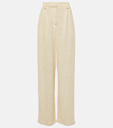 High-rise bouclÃ© wide-leg pants - Magda Butrym - Modalova