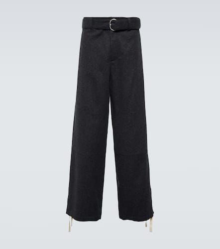 Virgin wool wide-leg pants - Jil Sander - Modalova