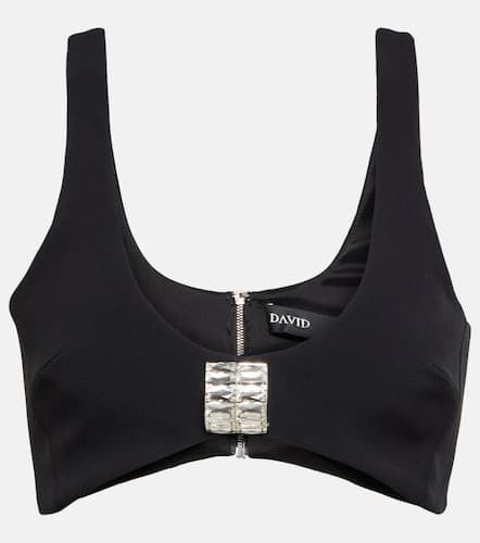 David Koma Embellished cady bra top - David Koma - Modalova