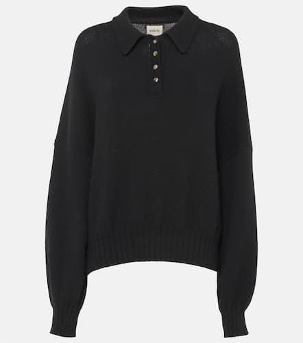 Khaite Rene cashmere polo sweater - Khaite - Modalova