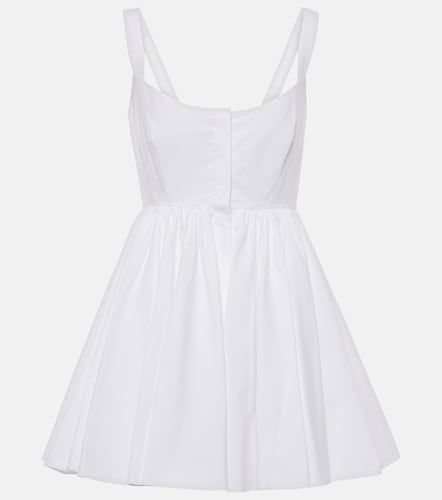 Alaïa Vestido skater de popelín de algodón - Alaia - Modalova