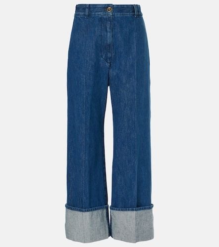 Patou Cropped wide-leg jeans - Patou - Modalova