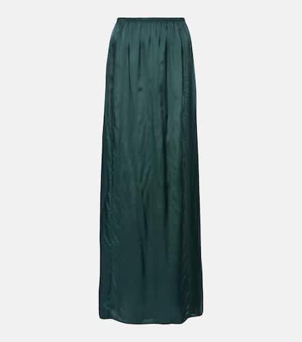 Satin maxi skirt - MM6 Maison Margiela - Modalova