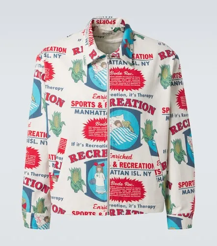Enrichment printed cotton jacket - Bode - Modalova