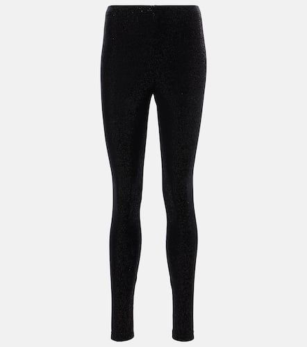 Glitter velvet leggings - Junya Watanabe - Modalova