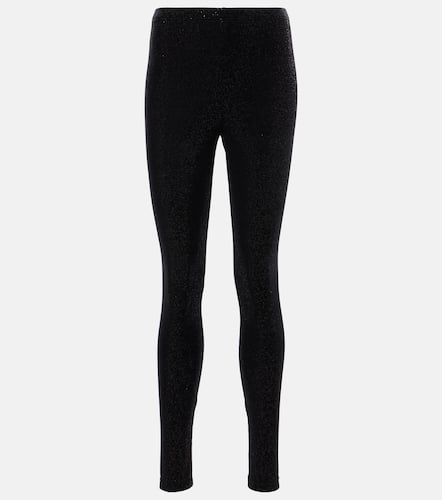 Leggings de terciopelo con glitter - Junya Watanabe - Modalova