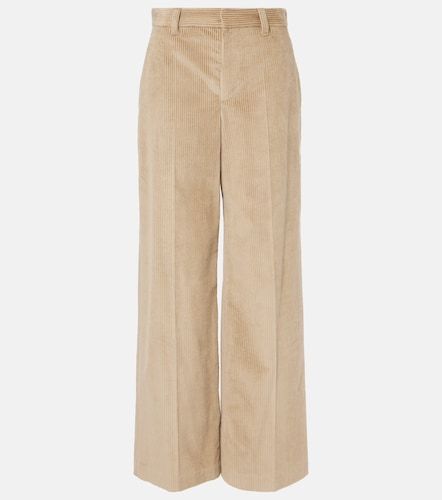 Pantaloni a gamba larga e vita alta - Brunello Cucinelli - Modalova