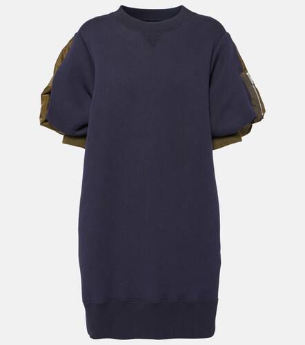 Sacai Cotton-blend sweatshirt dress - Sacai - Modalova