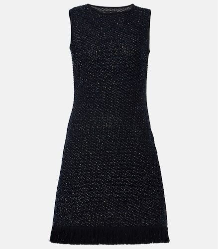 Cotton-blend tweed minidress - Oscar de la Renta - Modalova