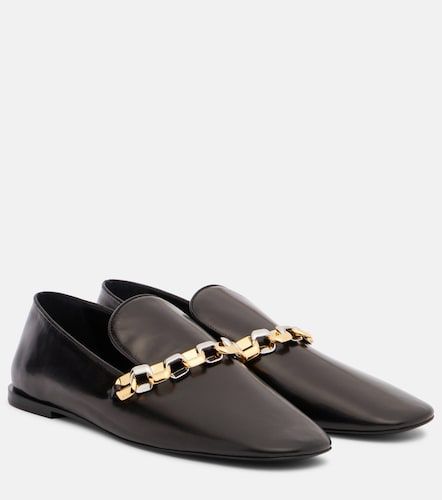 Mocasines de piel con cadena - Jil Sander - Modalova