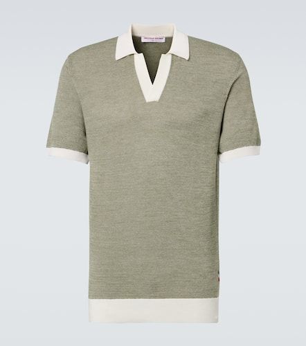 Horton knitted wool and cotton polo shirt - Orlebar Brown - Modalova