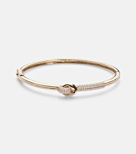 Kt bangle with diamond - Stone and Strand - Modalova