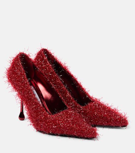 Jimmy Choo Ixia 95 tinsel pumps - Jimmy Choo - Modalova