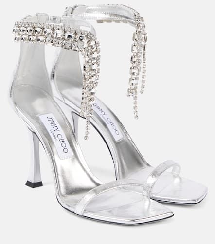 Verity 100 embellished leather sandals - Jimmy Choo - Modalova