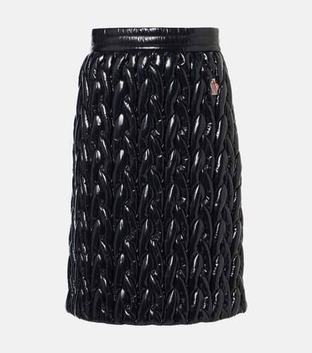 MatelassÃ© midi skirt - Moncler Grenoble - Modalova