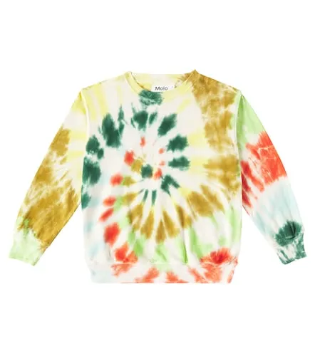 Sudadera Memphis de algodón tie-dye - Molo - Modalova