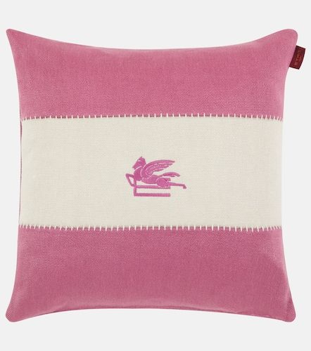 Cuscino Pegaso in lino con ricamo - Etro - Modalova