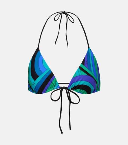 Pucci Iride printed bikini top - Pucci - Modalova