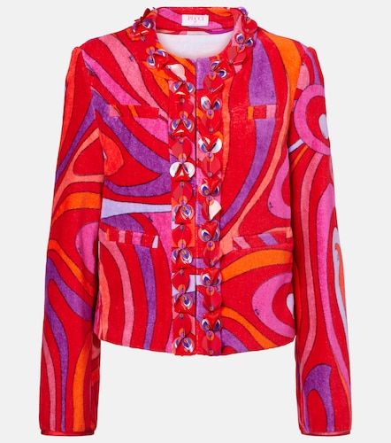 Chaqueta Marmo en rizo de algodón - Pucci - Modalova