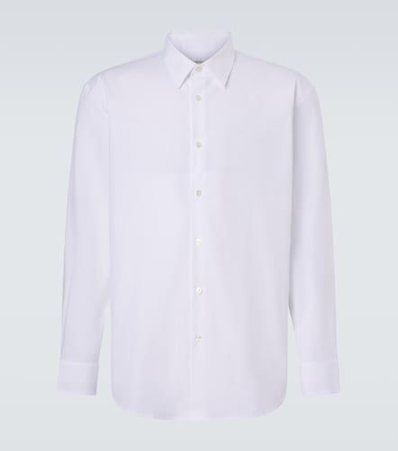 Camicia Cassandre in popeline di cotone - Saint Laurent - Modalova