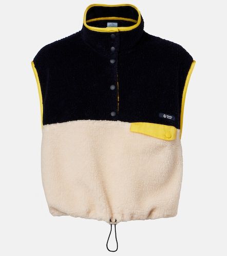 Prada Chaleco cropped de teddy - Prada - Modalova