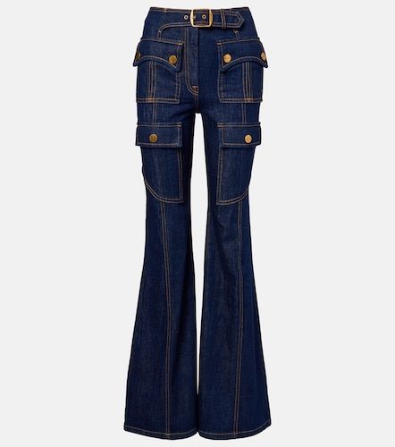 Zimmermann Luna belted flared jeans - Zimmermann - Modalova