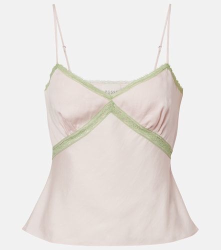 Posse Top lencero Perla con encaje - Posse - Modalova