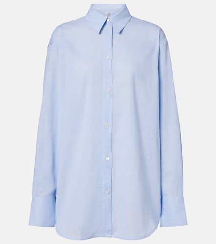 Camicia oversize in cotone e lino - Toteme - Modalova