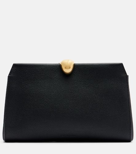 Nour Hammour Lou leather clutch - Nour Hammour - Modalova