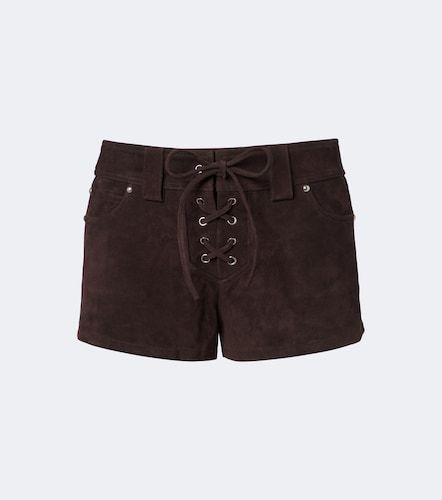 Staud Geo suede shorts - Staud - Modalova