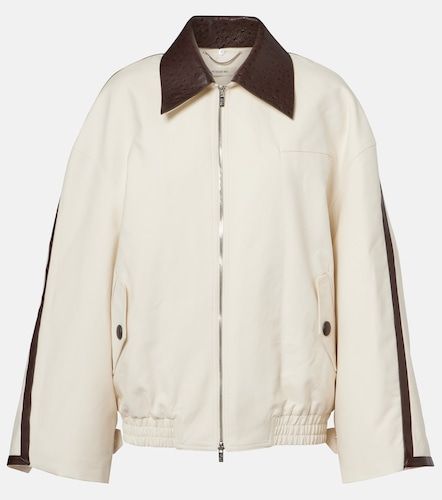 Chaqueta de algodón con piel - Jacques Wei - Modalova