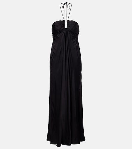 Vestido largo drapeado - Poupette St Barth - Modalova